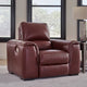 LISMORE Fotoliu cu recliner electric, piele