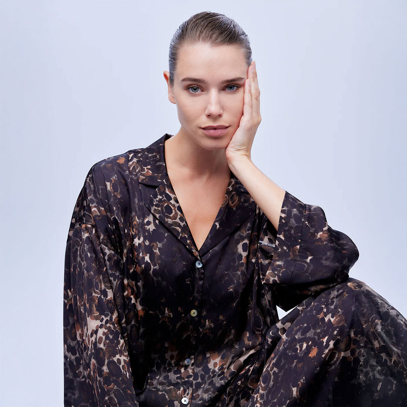 PRINTED SILKY Pijama