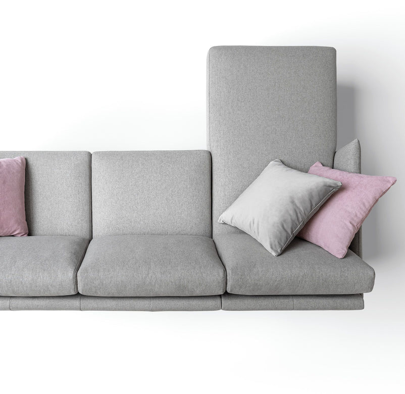 SKIP Colțar cu șezlong stânga/dreapta, stofă