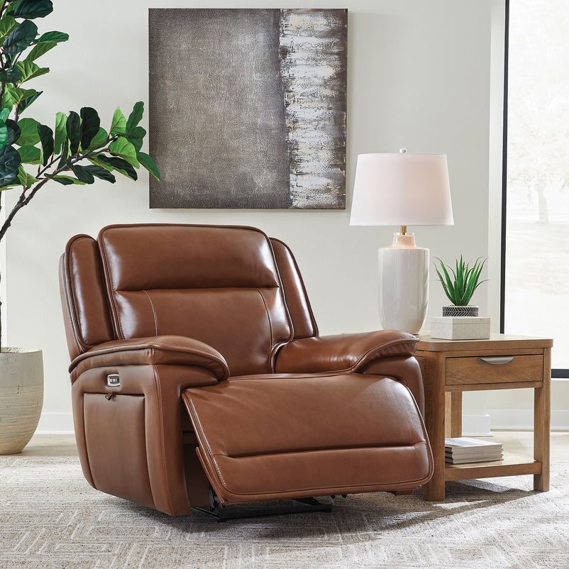 CRAWFORD Fotoliu, recliner electric, piele