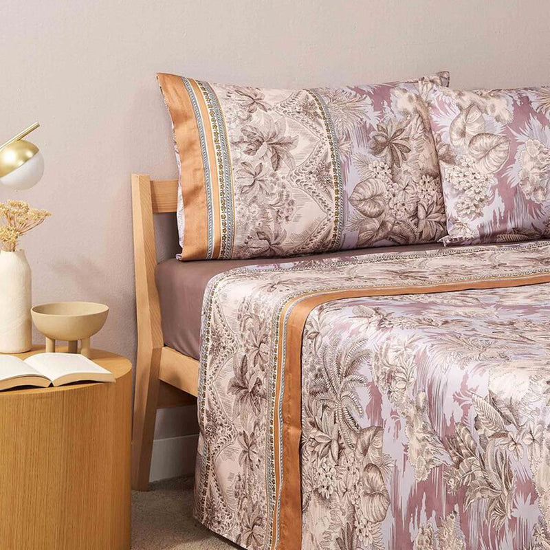 BOBOLI Set așternut 4 piese, 200x220cm