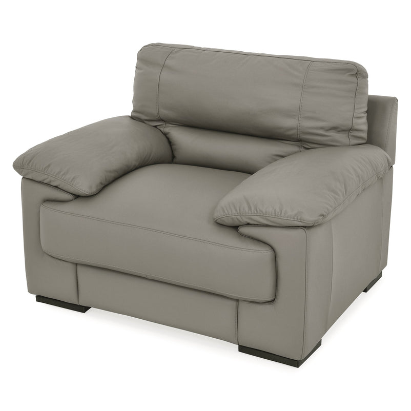 LUCIA Fotoliu, piele - Articol resigilat