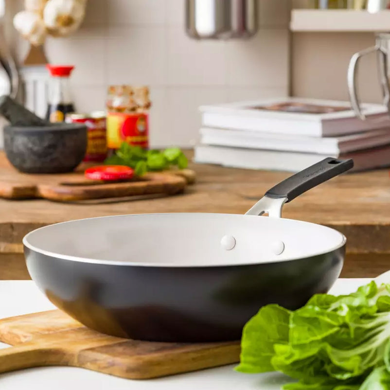 KITCHEN AID Tigaie wok, aluminiu, D.28cm