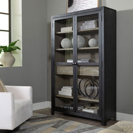 LENSTON Vitrină 2 uși