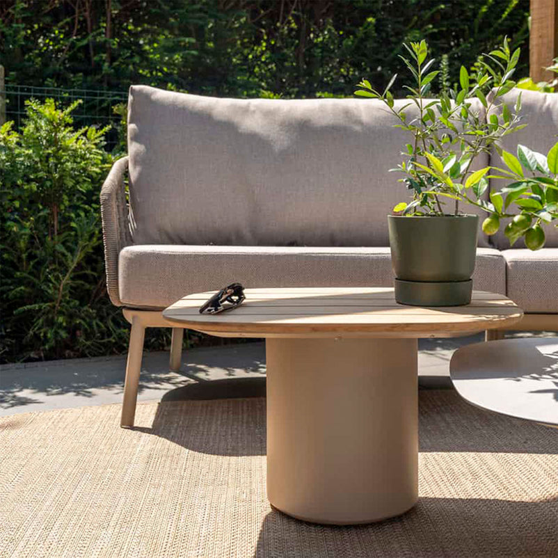 SARDINIA/DEMI Set mobilier terasă/grădină, colțar și  2 măsuțe