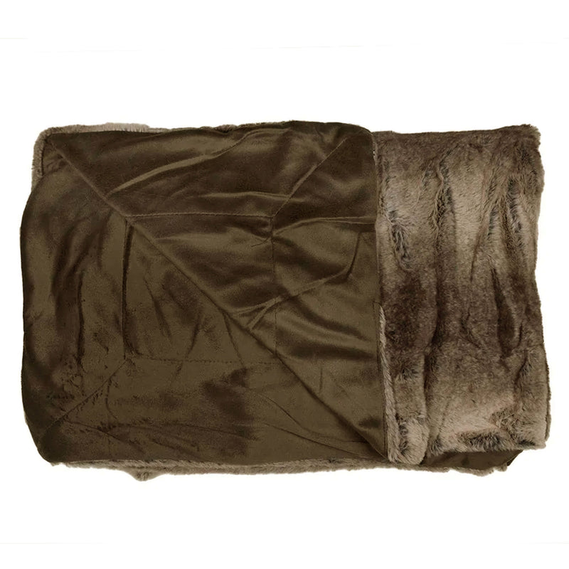 RIBBED BEAR Pled, 130x180cm