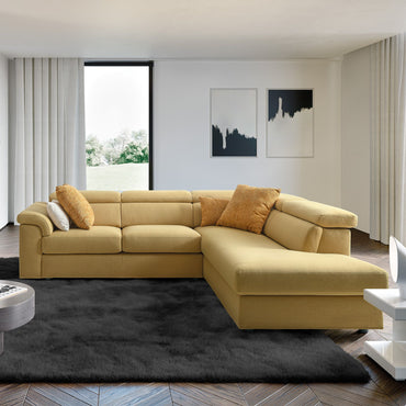 KINGSHILL Colțar extensibil cu șezlong stânga/dreapta, stofă