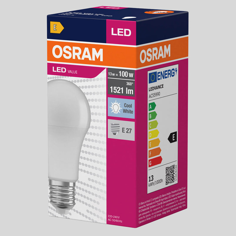 LED VALUE Bec 13W E27