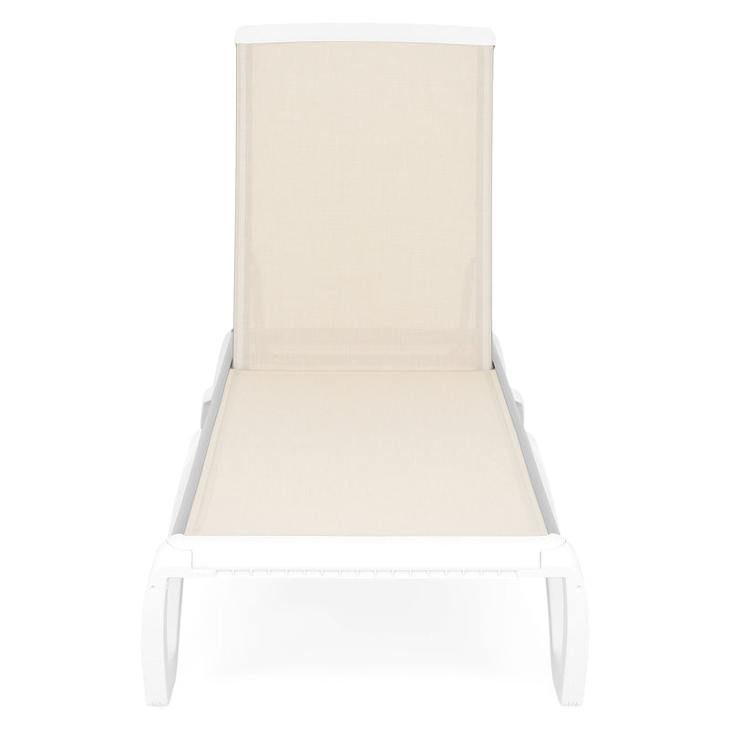 YATI Set mobilier terasă/grădină, 2 șezlonguri și măsuță