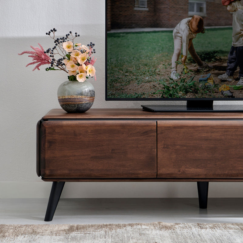 DUVALL Comodă TV, 2 uși, 1 sertar