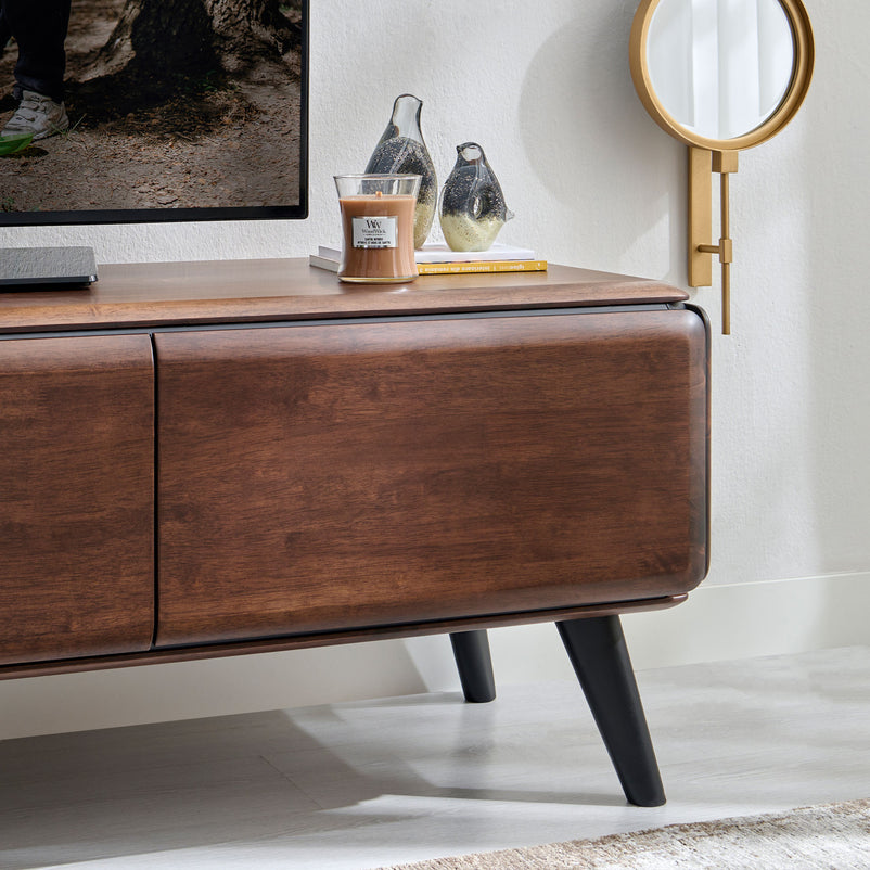 DUVALL Comodă TV, 2 uși, 1 sertar