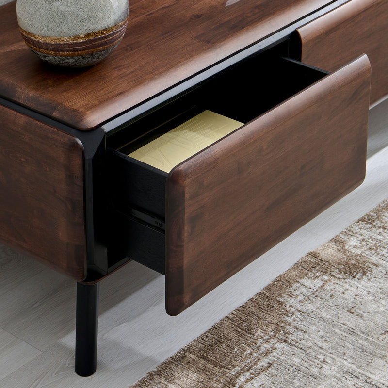 DUVALL Comodă TV, 2 uși, 1 sertar