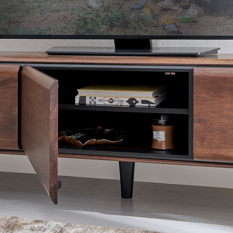 DUVALL Comodă TV, 2 uși, 1 sertar