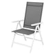ENCORE/MALITO Set mobilier gradina/terasa, 6 scaune cu spatar reglabil și masă extensibilă