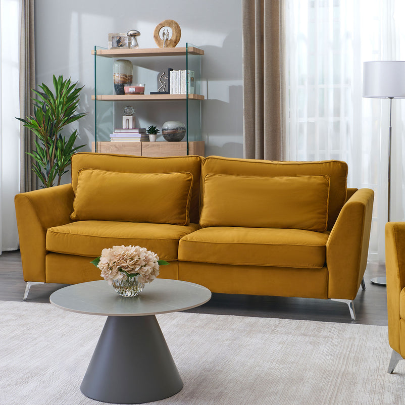 LENNOX Canapea 3 locuri, stofă