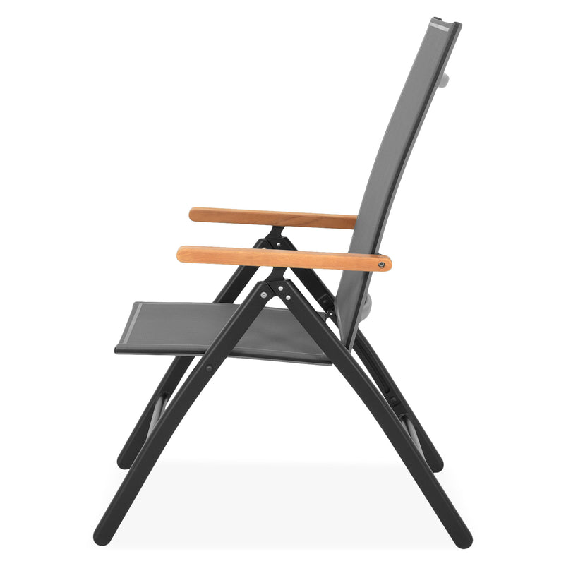 EASY Scaun cu spătar reglabil și pliabil exterior