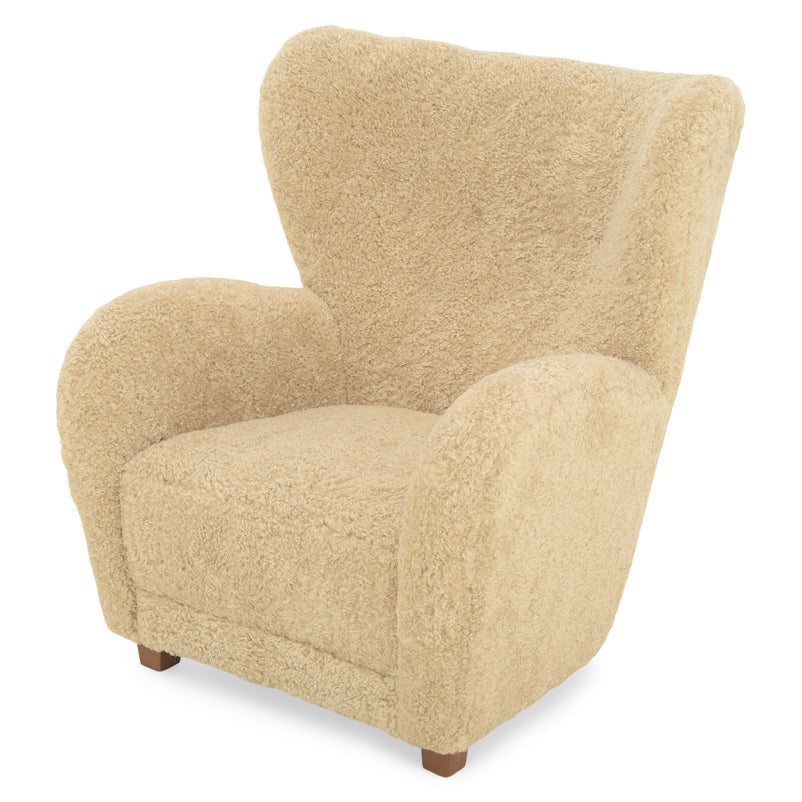 ANDERSON Fotoliu,  imitație blană