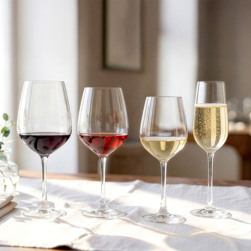CARAGIO Set 6 pahare vin alb, 350ml