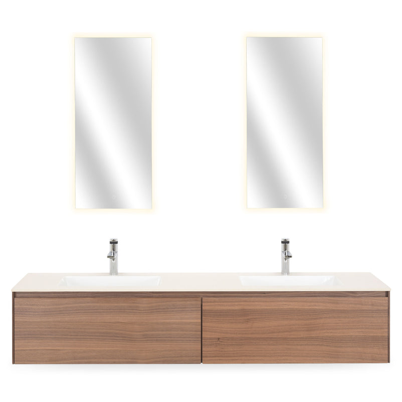 HERA/GAMMA Set mobilier baie, mască lavoar, lavoar, 2 oglinzi