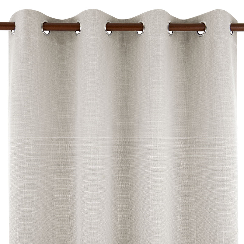 OMBRE Draperie cu inele metalice, 140x260cm