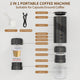 COFFEE Espressor electric portabil