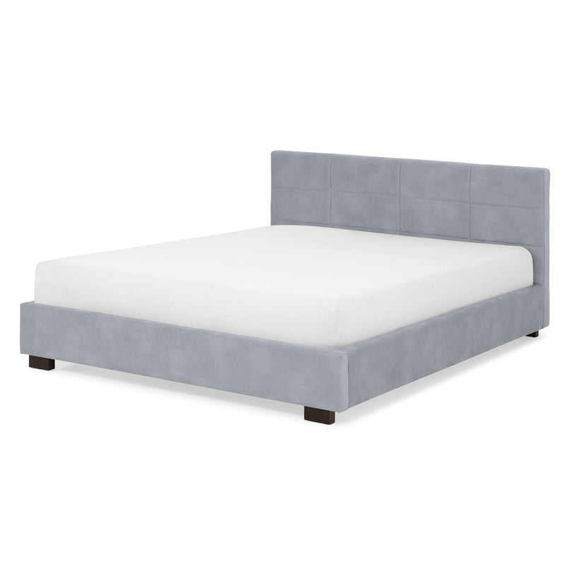 PRAGA Pat tapițat, 160x200cm, somieră rabatabilă și ladă depozitare incluse