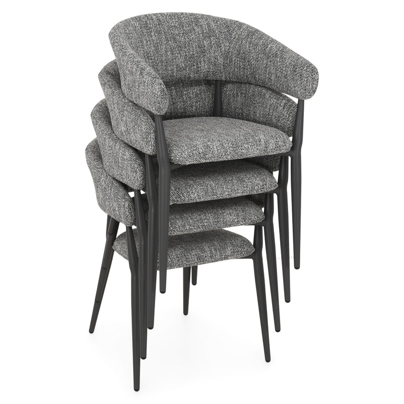 NEXUS Set mobilier terasă/grădină, 4 scaune