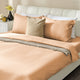 SATIN STRIPE Set așternut 4 piese, 200x220cm