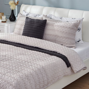 LOREA Set cuvertură 3 piese, 235x270cm