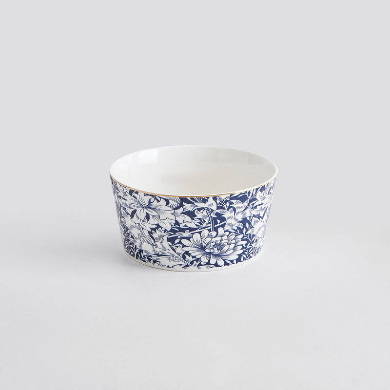 INDIGO Set 4 boluri, porțelan, D.14cm