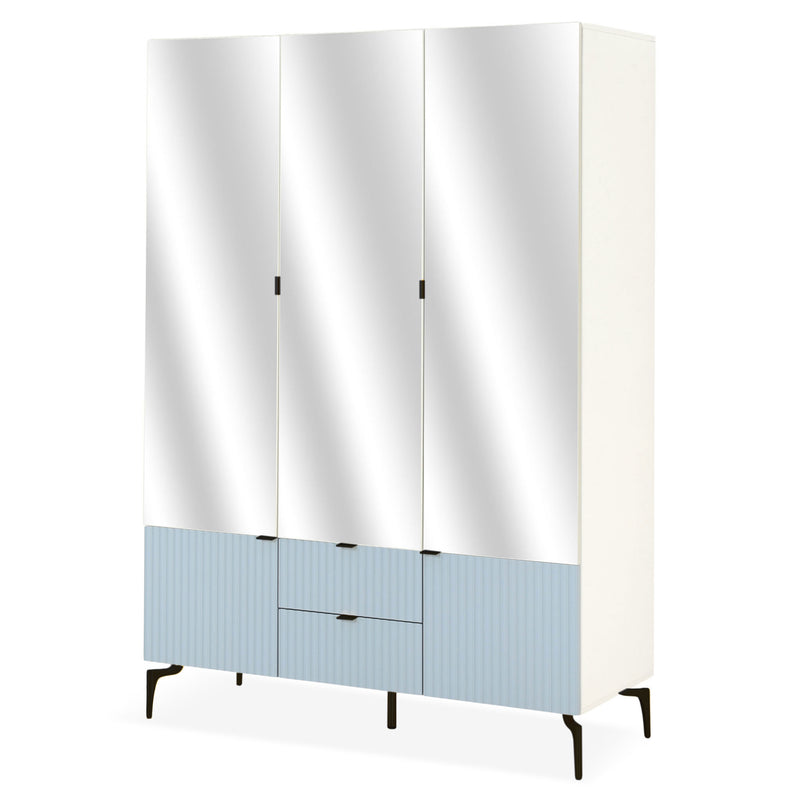 WAVE Dulap copii, 5 uși, 2 sertare