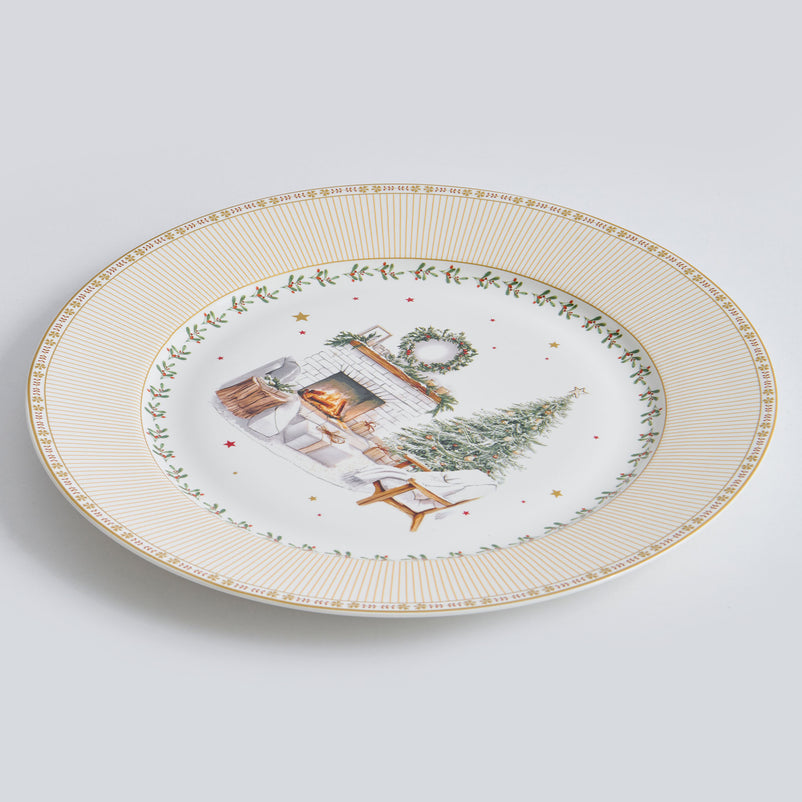 CHALET Farfurie fel principal, porțelan, D.27cm
