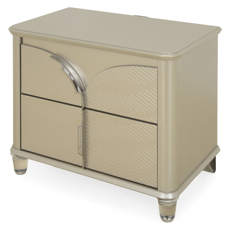 LINDELL Noptieră 2 sertare