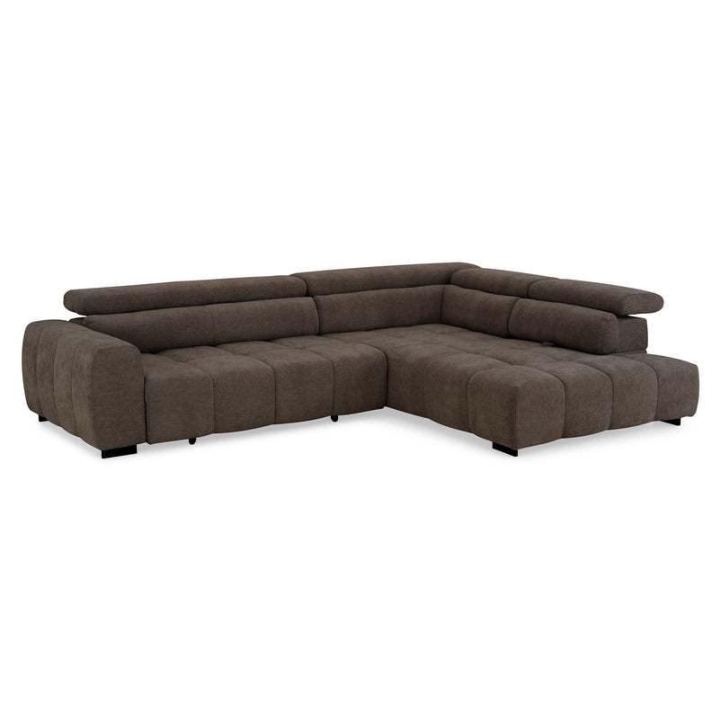 FILLIPA Colțar extensibil, șezlong stânga/dreapta, stofă