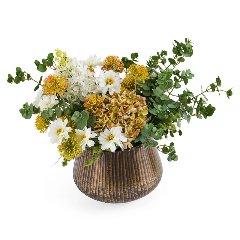 ZINNIA Aranjament flori artificiale