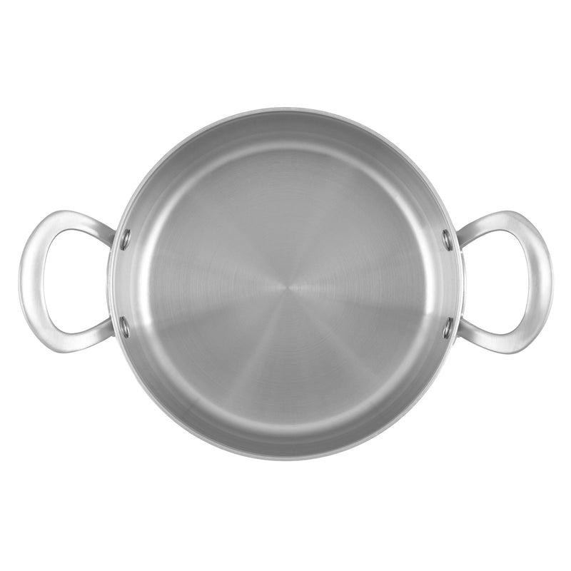 MAUVIEL Oală cu mânere și capac, inox