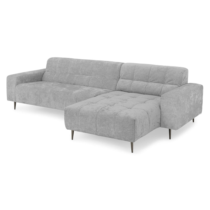 DELTONA Colțar cu șezlong stânga/dreapta, stofă