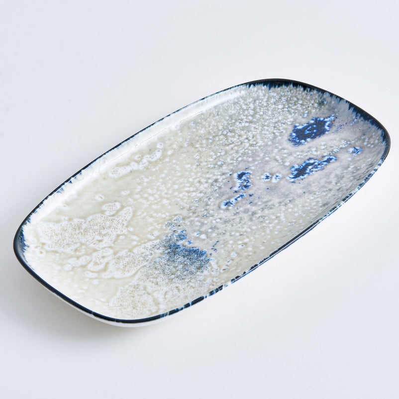 ALASKA Platou servire, porțelan, L.32cm