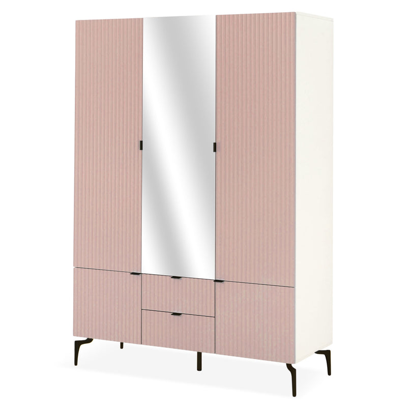 WAVE Dulap copii, 5 uși, 2 sertare