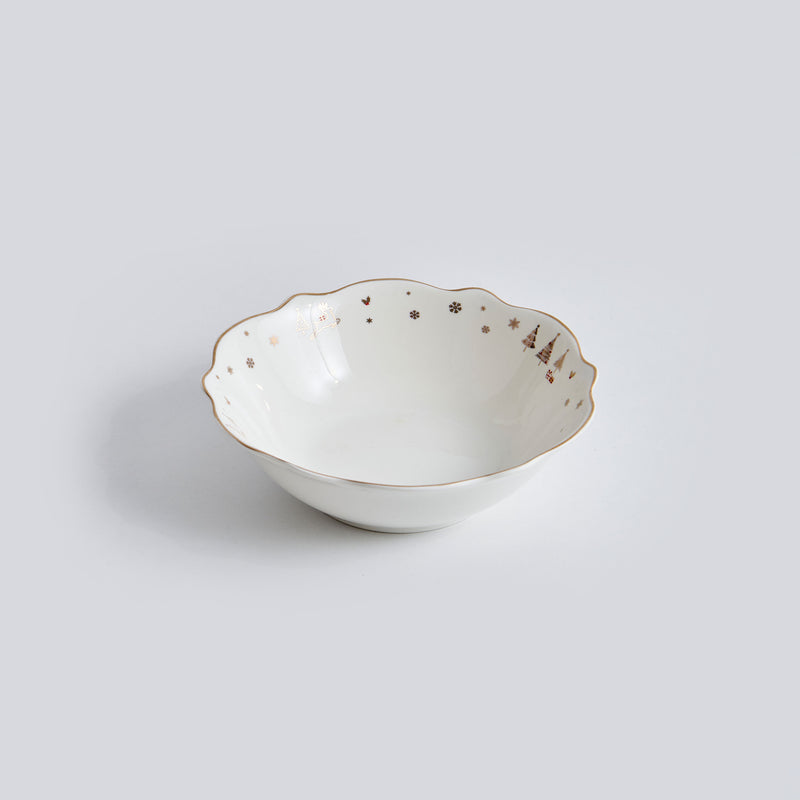 SAVOY Bol individual, porțelan, D.15cm