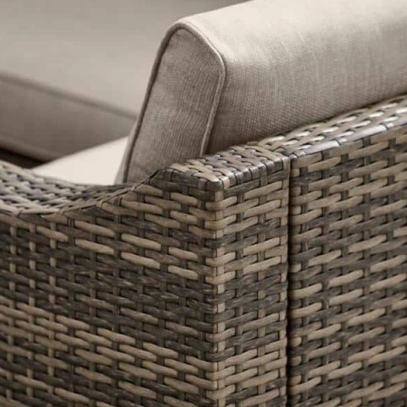 ELIAS Set mobilier terasă/grădină, colțar și măsuță