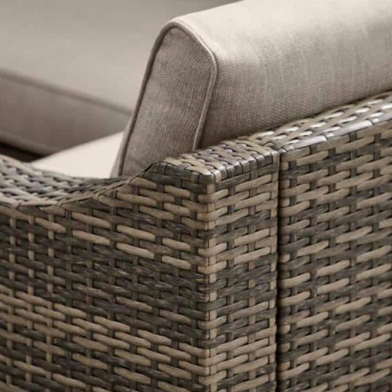 ELIAS Set mobilier terasă/grădină, colțar și măsuță