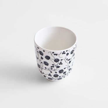 FLOWER Set 6 cești pentru ceai, porțelan, 250ml