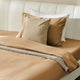 SATIN STRIPE Set așternut 3 piese, 140x220cm