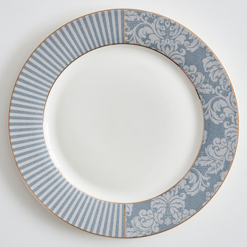 DAMASK Set platou cu paletă tort, porțelan