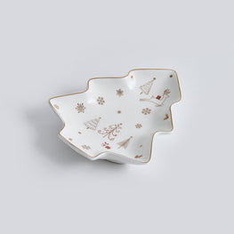 SAVOY Platou servire, porțelan, L.19cm