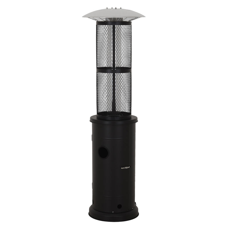 NOVU Încălzitor pe gaz, 11.2 kW, cu flacără vizibilă și tub din sticlă borosilicată