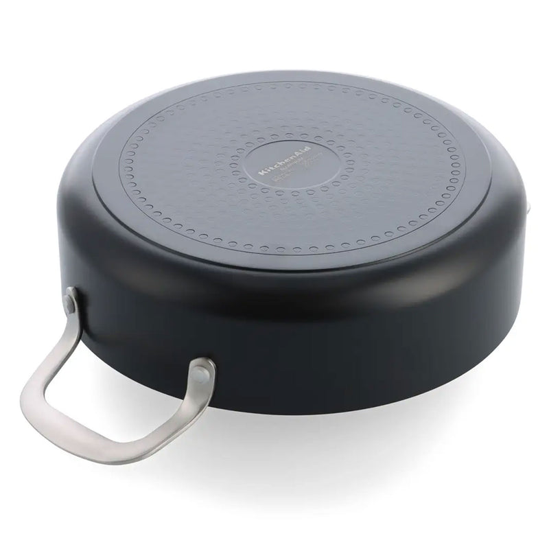 KITCHEN AID Cratiță cu capac, aluminiu, D.24cm