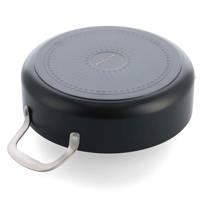 KITCHEN AID Cratiță cu capac, aluminiu, D.24cm