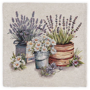 FIELD FLOWERS III Pernă decorativă, 45x45cm